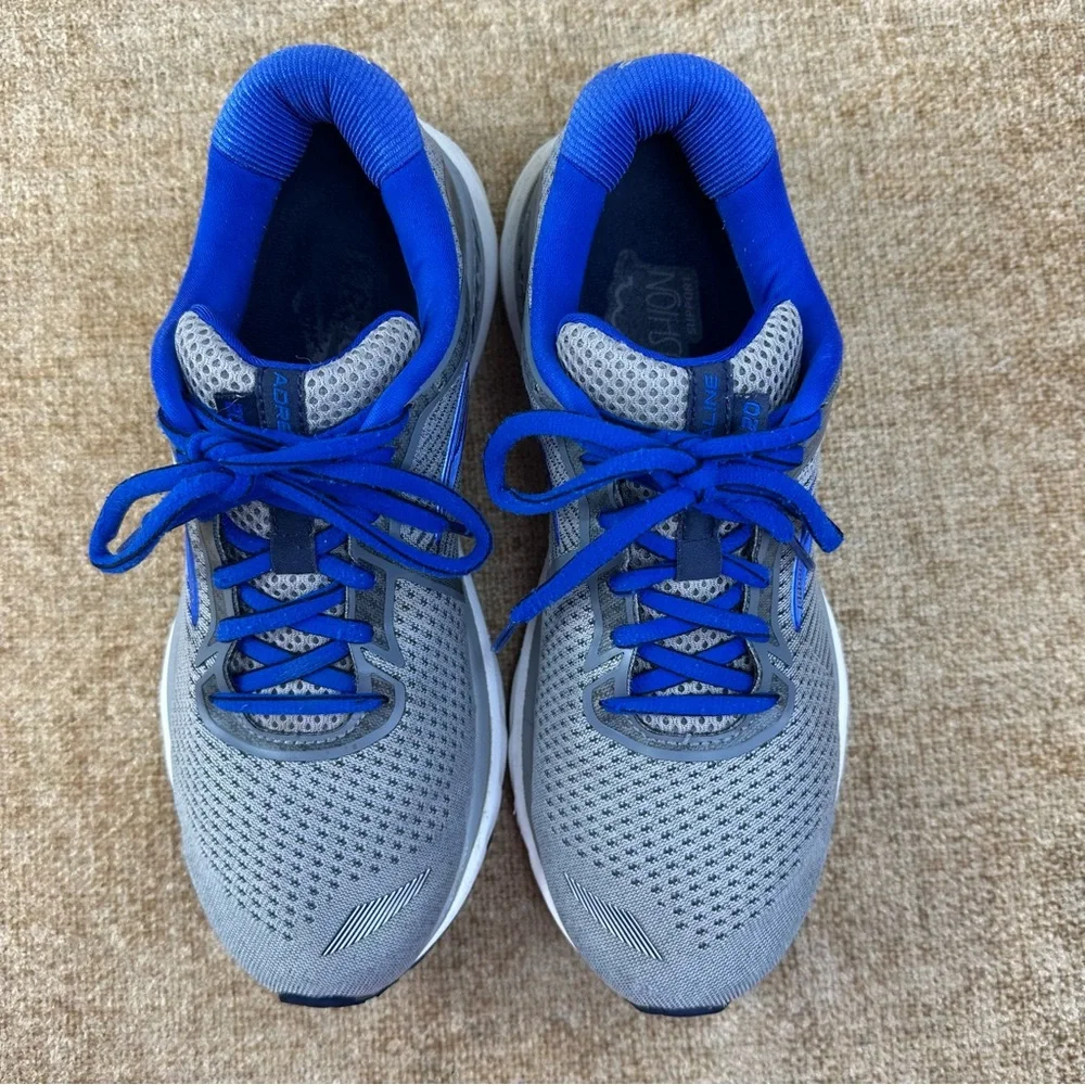 Brooks Adrenaline GTS 20 Blue/Grey Running/Athletic Sneakers M-8 W-9.5